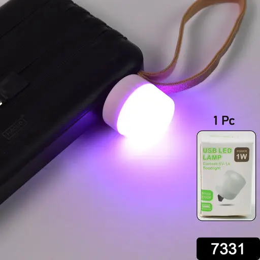USB LED LAMP Night Light, Mini Portable For PC And Laptop (1 Pc / Blue,Green,Pink)